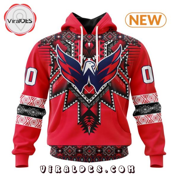 NHL Washington Capitals Special Native Heritage Design Hoodie