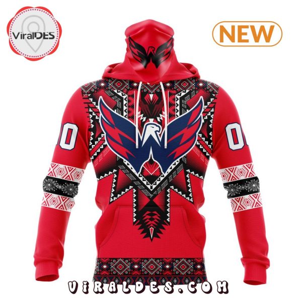 NHL Washington Capitals Special Native Heritage Design Hoodie