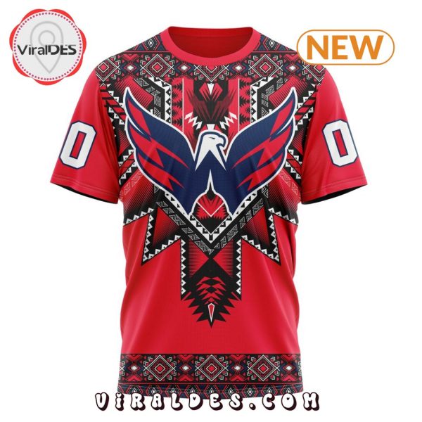 NHL Washington Capitals Special Native Heritage Design Hoodie