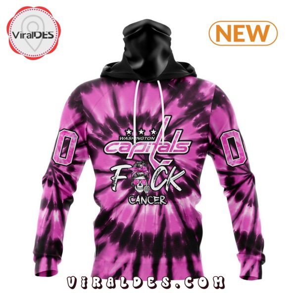 NHL Washington Capitals Special Pink F!ck Cancer Design Hoodie