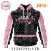 NHL Washington Capitals Special Pink F!ck Cancer Design Hoodie