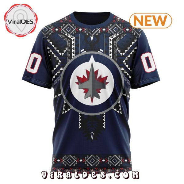 NHL Winnipeg Jets Special Native Heritage Design Hoodie