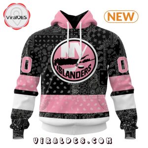 NHL New York Islanders Special Pink Paisley Design Hoodie