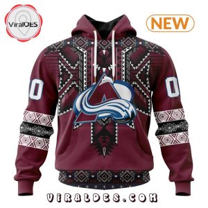 NHL Colorado Avalanche Special Native Heritage Design Hoodie