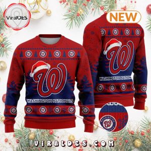 MLB Washington Nationals 2024 Christmas Ugly Sweater