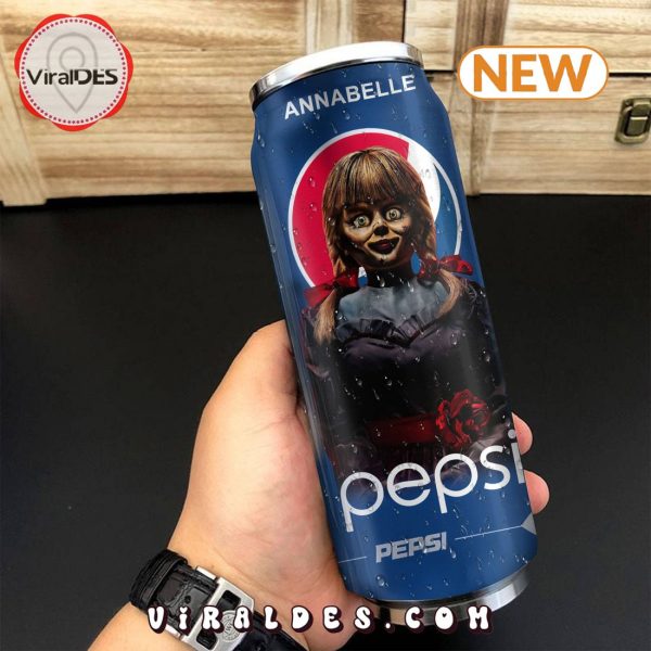 Pepsi Drink Annabelle Halloween Tumbler Can