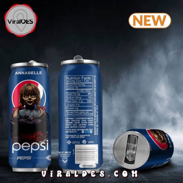 Pepsi Drink Annabelle Halloween Tumbler Can