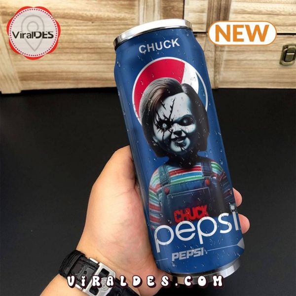 Pepsi Drink Chucky Halloween Tumbler Can