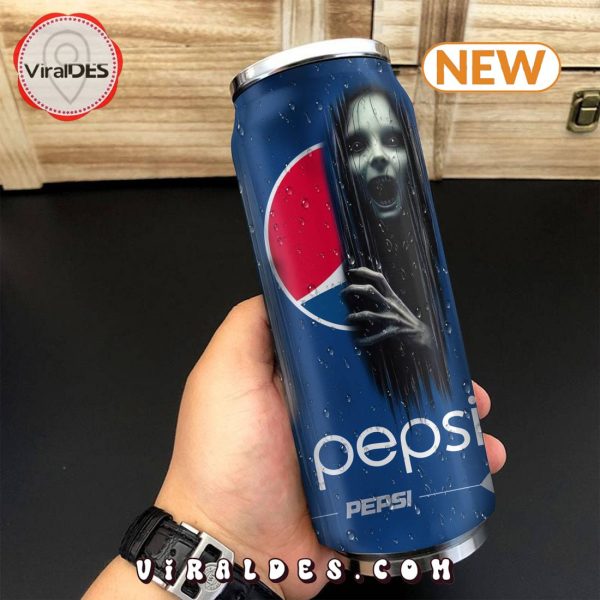 Pepsi Drink Horror Character Halloween Tumbler Can