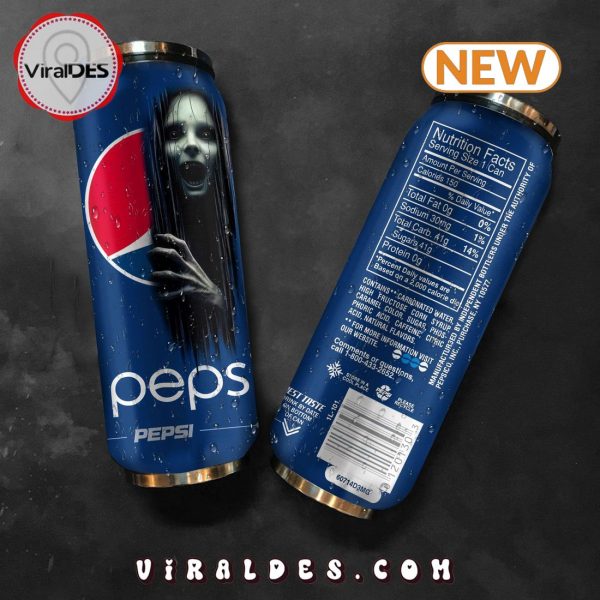 Pepsi Drink Horror Character Halloween Tumbler Can