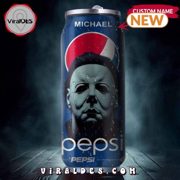 Pepsi Drink Michael Halloween Tumbler Can