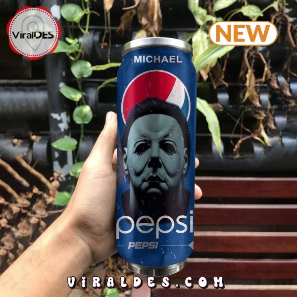 Pepsi Drink Michael Halloween Tumbler Can