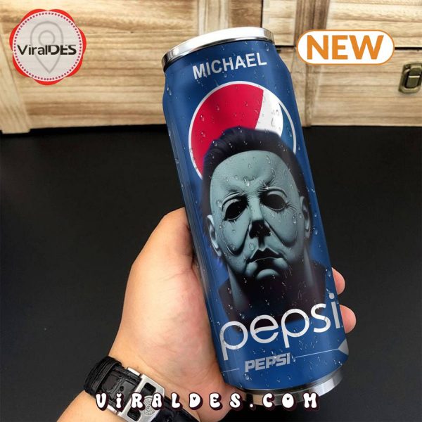 Pepsi Drink Michael Halloween Tumbler Can