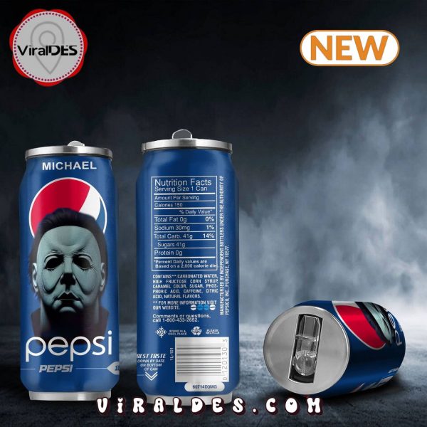 Pepsi Drink Michael Halloween Tumbler Can