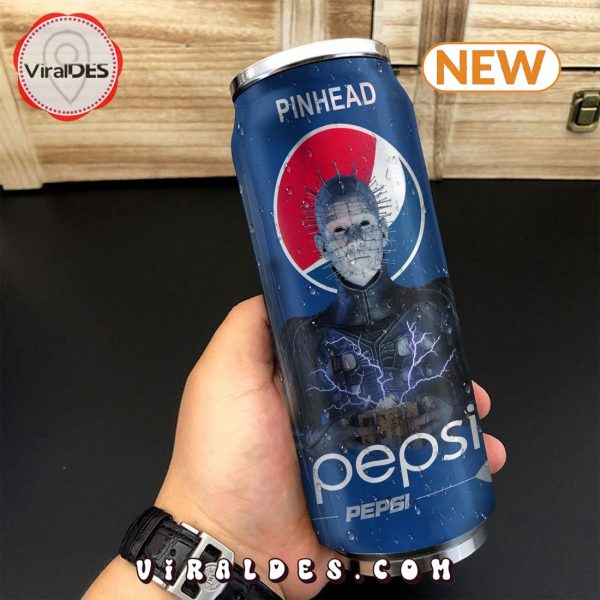 Pepsi Drink Pinhead Halloween Tumbler Can