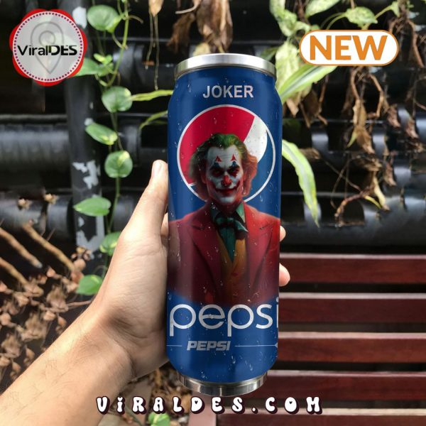 Pepsi Joker Halloween Tumbler Can