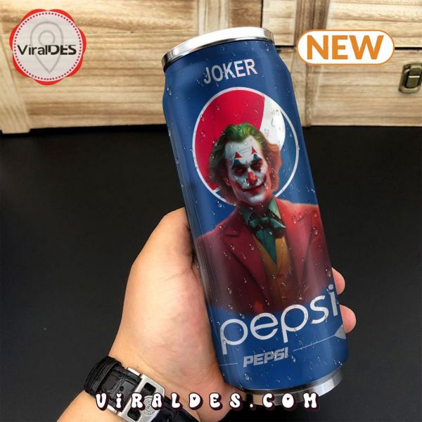 Pepsi Joker Halloween Tumbler Can