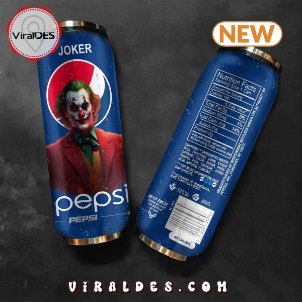 Pepsi Joker Halloween Tumbler Can