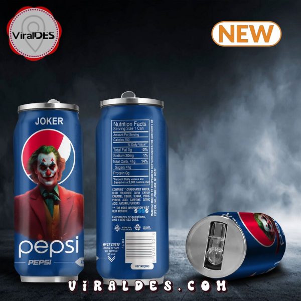 Pepsi Joker Halloween Tumbler Can