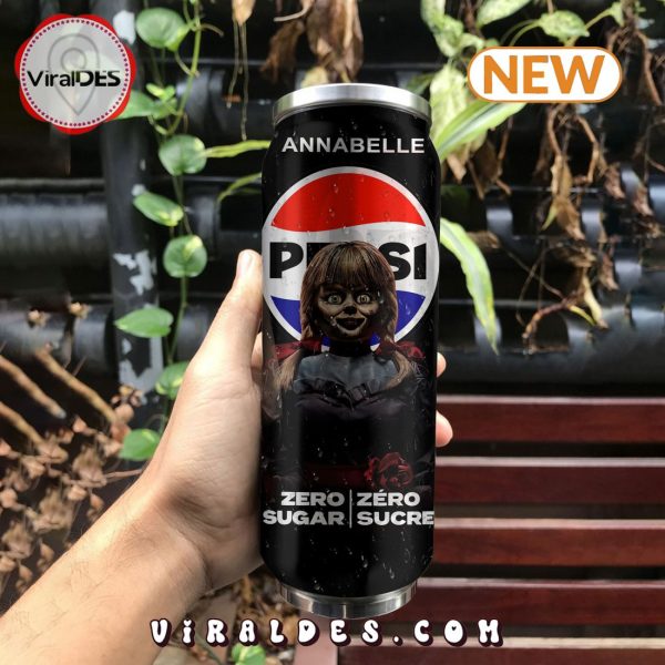 Pepsi Zero Drink Annabelle Halloween Tumbler Can