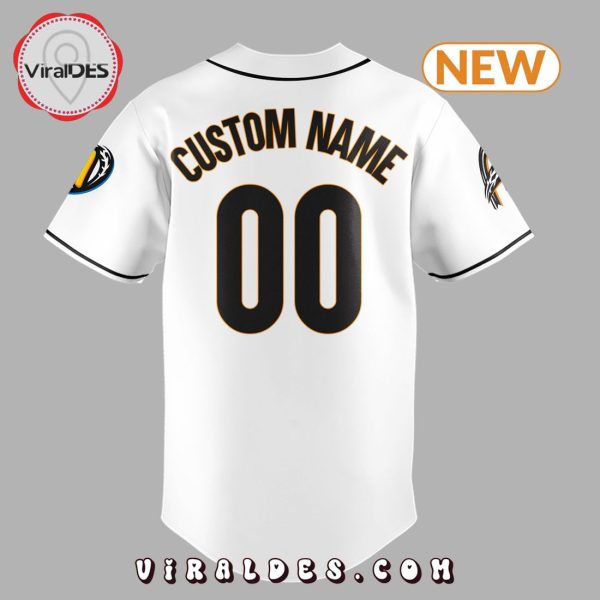 Personalized Akron RubberDucks White Baseball Jersey