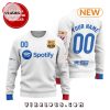 Personalized Barcelona FC Wool Sweater