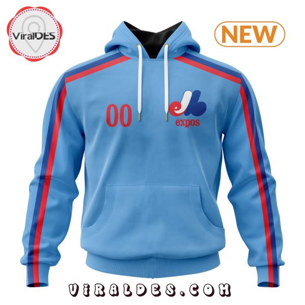 Personalized Montreal Expos Vintage Kits Hoodie