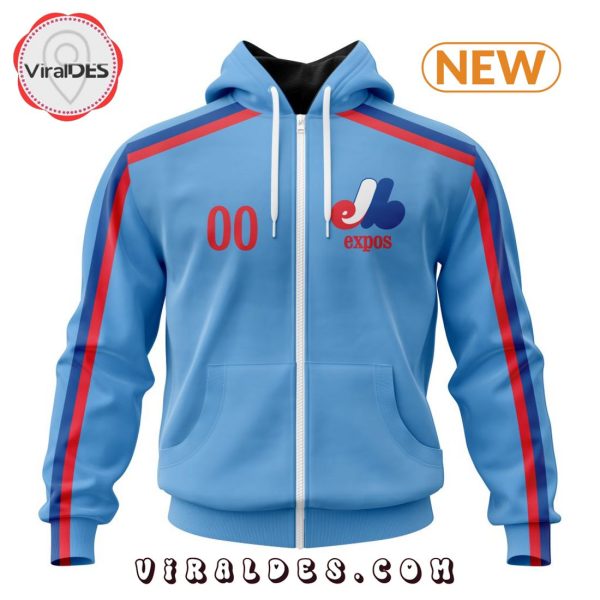 Personalized Montreal Expos Vintage Kits Hoodie