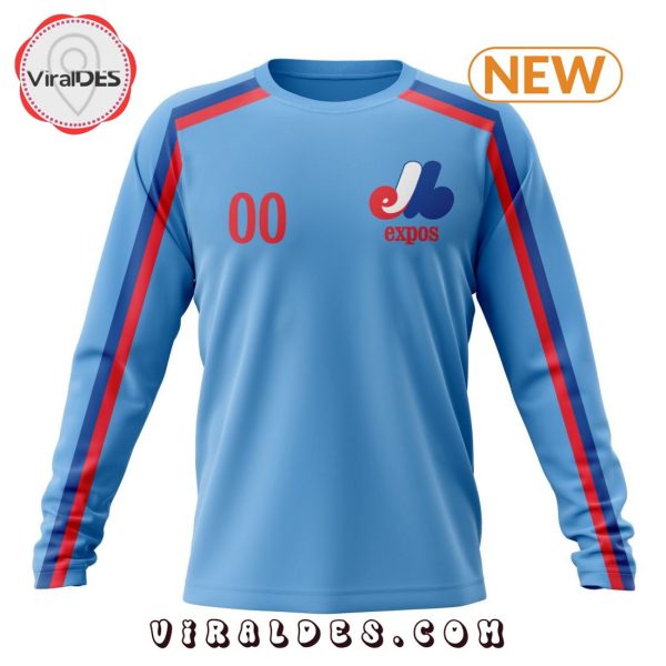 Personalized Montreal Expos Vintage Kits Hoodie