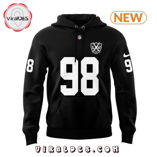 Personalized New Las Vegas Raiders Black Hoodie