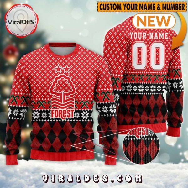 Personalized Nottingham Forest Ugly Sweater