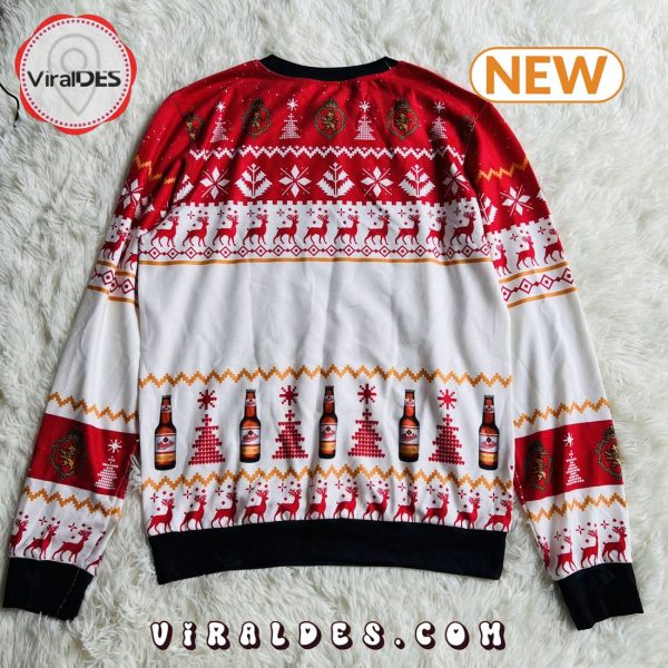 Personalized Schaefer Beer Ugly Christmas Sweater