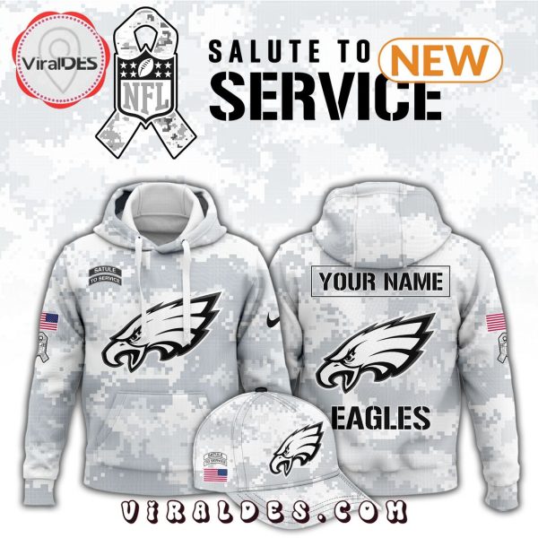 Philadelphia Eagles Arctic Camo Salute To Service Hoodie, Jogger, Cap