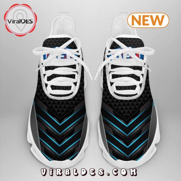 Port Adelaide Custom Black Luxury Max Soul Shoes