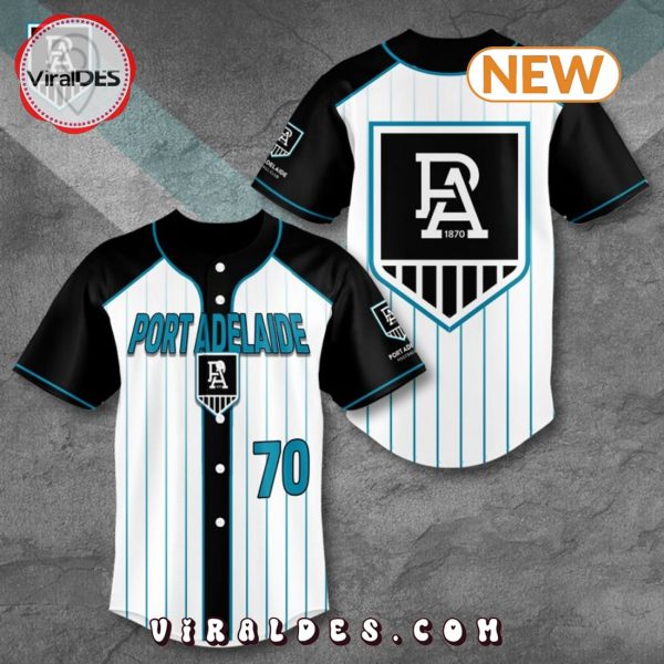 Port Adelaide FC Baseball Jersey