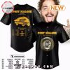 Post Malone 2024 Tour Black Baseball Jersey