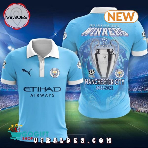 Premium Manchester City Polo Shirt