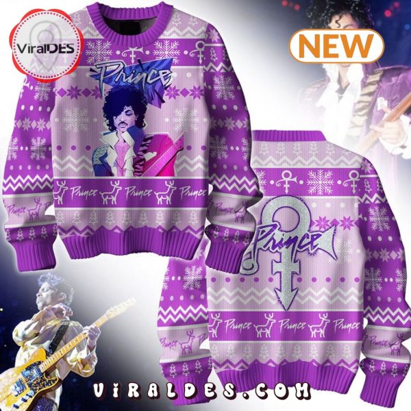 Prince Christmas Ugly Sweater