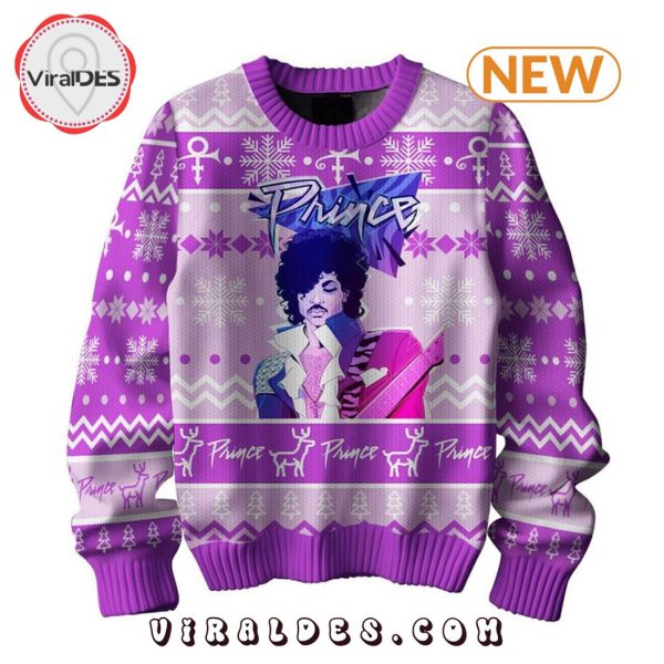 Prince Christmas Ugly Sweater