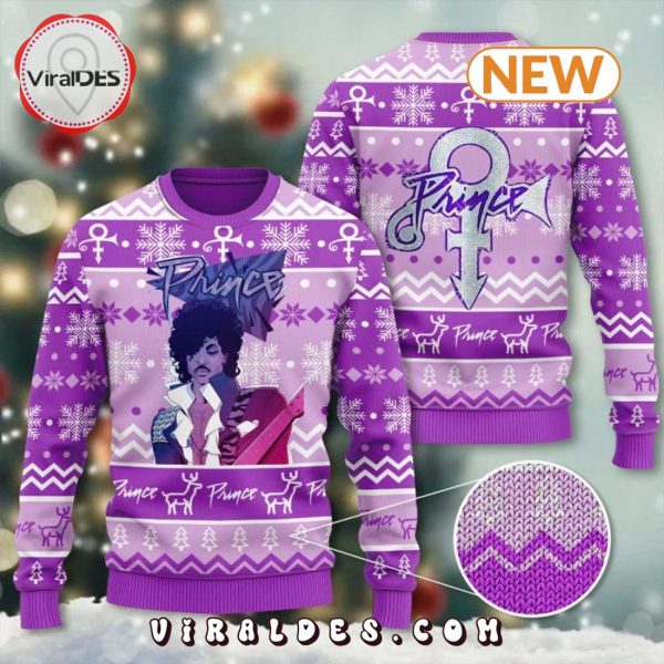 Prince Christmas Ugly Sweater