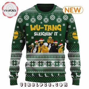 Wu-Tang Clan Sleighin’ It Christmas Sweater