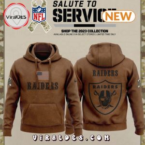 Las Vegas Raiders NFL Brown Veterans Hoodie, Jogger, Cap