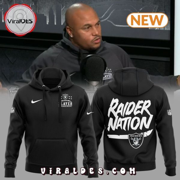 Raiders Nation Antonio Pierce Black Hoodie, Jogger, Cap