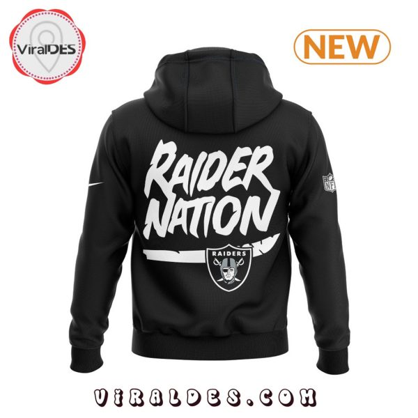 Raiders Nation Antonio Pierce Black Hoodie, Jogger, Cap