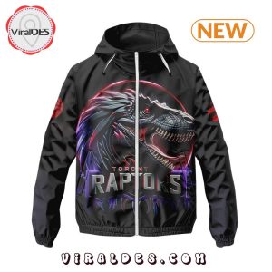 NBA Toronto Raptors Realistic Team Logo Design Windbreaker Jacket