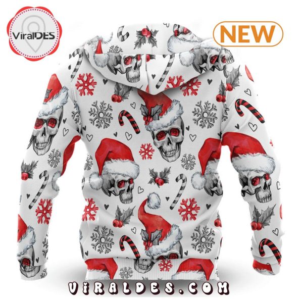 Santa Claus Skull Christmas Hoodie