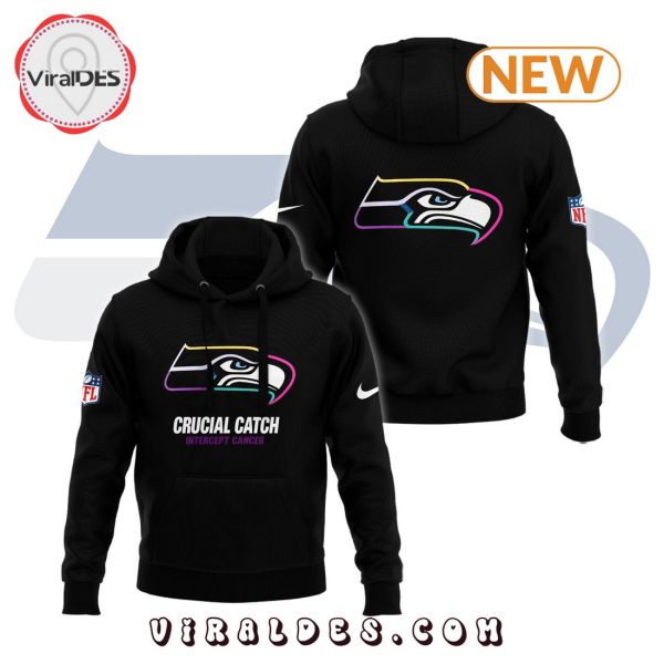 Seattle Seahawks 2024 NFL Crucial Catch Hoodie