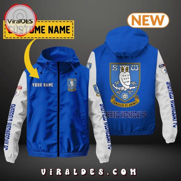 Sheffield Wednesday FC Custom Name Windbreaker Jacket