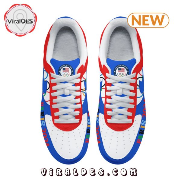 Simone Biles Paris 2024 Air Force 1 Shoes