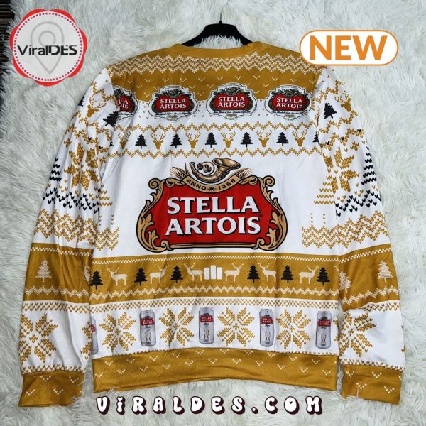 Stella Artois Beer Logo Ugly Christmas Sweater